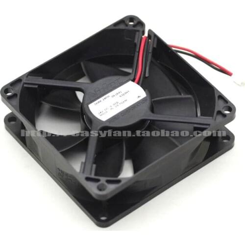 Nidec D08K-24PH 09 (AX) DC 24V 0.13A 80x80x25mm Server Cooling Fan