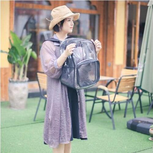 Dog Cat Bag Pet Breathable Carrier Bag Cat Dog General Transparent Backpack Outdoor Travel Bag Dog Cat Carrying Cage Pet Supply