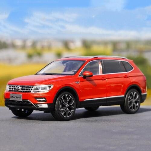 1/18 alloy casting car model original VW brand new Tiguan L 2017 collection decoration holiday gift