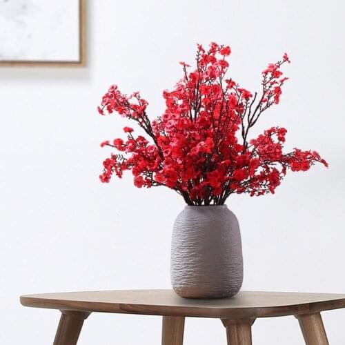 1 PC Artificial Flowers Gypsophila Fake Flower DIY Scrapbooking Craft Table Decor For Wedding Party Decor Plastic Babies Breath