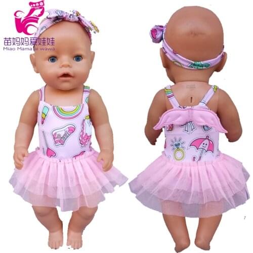 40cm Baby Doll Pink Angel Dress with Wing 18 Inch Girl Doll Lace Dress Baby Girl Gift