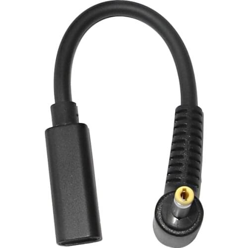 Dc USB Type C Female to 4.0*1.7mm Male Plug Converter Laptop Power Adapter Connector Cable for Lenovo Air 12 13 14 15 Pro