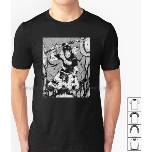 Toji Fushiguro Manga Panel T Shirt 100% Cotton Toji Fushiguro Anime Satoru Gojo Jujutsu Kaisen Manga Yuji Itadori Sorcery Fight