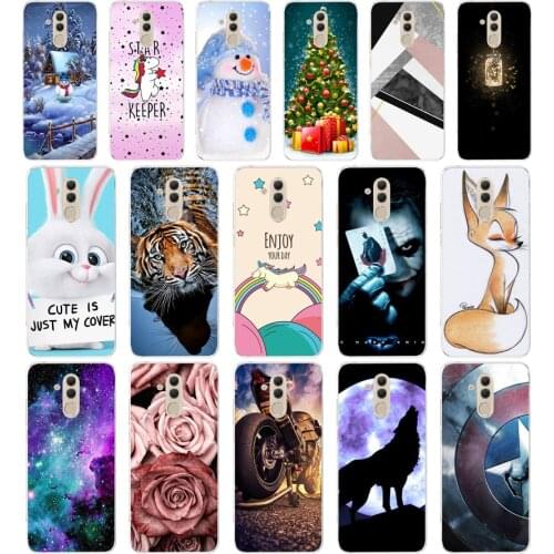 T soft case For Huawei Mate 20 Lite Case 6.3 inch Transparent Silicone Phone For Huawei Mate 20 Lite Cover Coque Capa