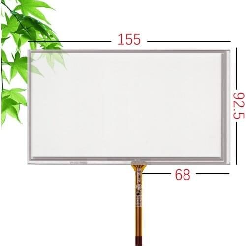 New 6.5 inch touch-screen GPS navigation car DVD PW062XS6 LCD screen 155*92.5