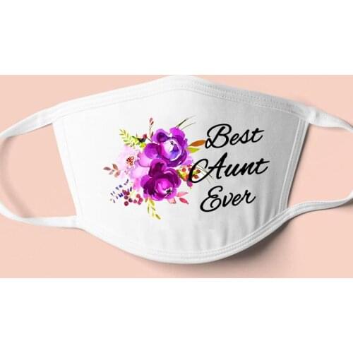 Best Aunt Gift travel Cosmetic bag mirror birthday Christmas New Year Thanksgiving retirement baby shower Easter Auntie present