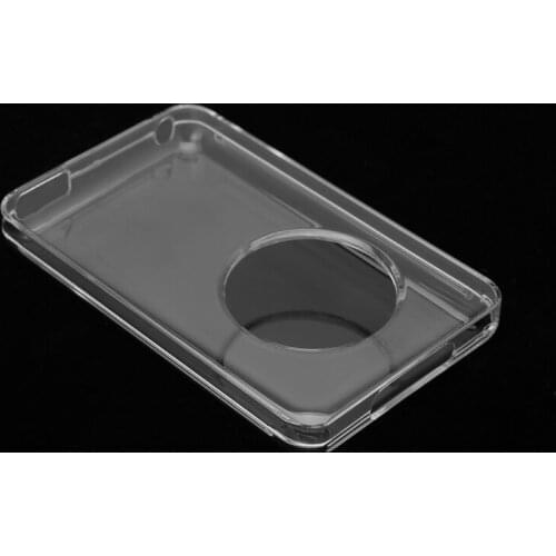 Crystal Transparent PC Hard Cover Case For Apple iPod Classic 6th 80GB 120GB case full body protective shell