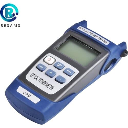 RESAMS CIXI Fiber Optic Long Service Life Cable Tester Handle Type Power Meter Testing Tools Accurate And Efficient