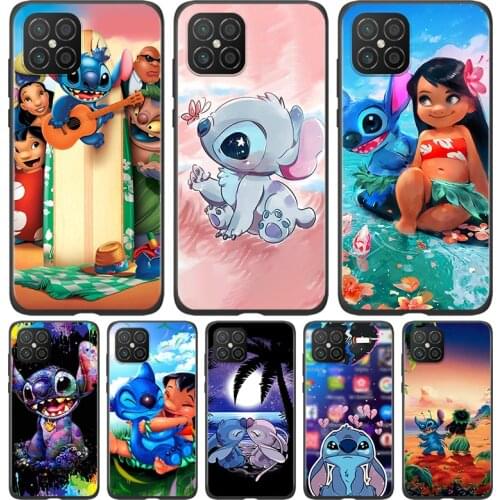 Silicone Cover Cute Cartoon Stitch For Huawei Nova 8 7i 6 5T 5i 5Z 4E 3i 3e 2i SE PRO Lite 4G 5G Phone Case