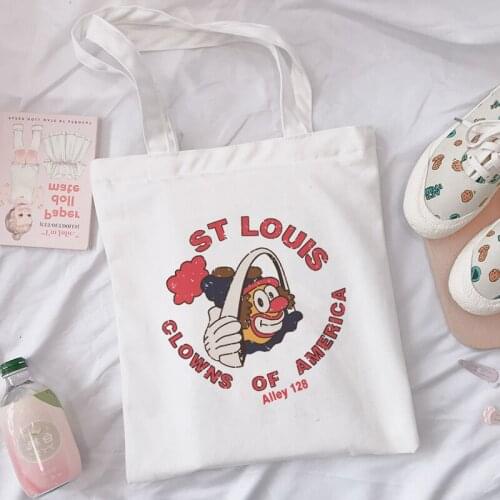 Cute Cartoon Art Female Shoulder Canvas Beautiful Bag Japanese Kawai Animation Handbag Harajuku Large Ventage Informal School