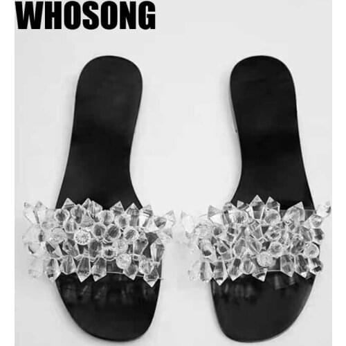 New Summer Women Slippers Girls Fashion Slides Woman Soft Flats Ladies Outside Flip Flops Shoes Female Black Brand Slides 2020