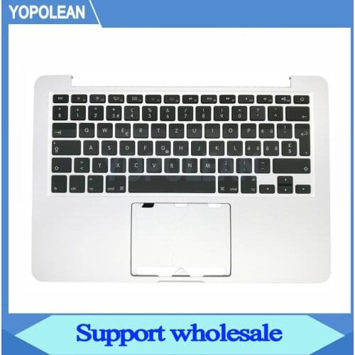 Switzerland Swiss Keyboard Topcase Top Case Palmrest For Macbook Pro Retina 13" A1502 Late 2013 Mid 2014