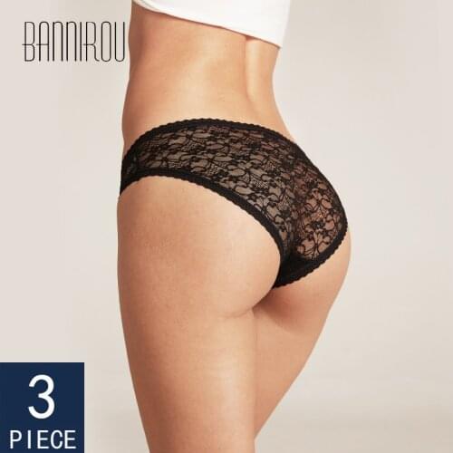 3pcs Sexy Panties For Women Underwear Lace Transparent Panties Dropshipping Free Shipping Hot Sale Underwear For Woman Lingerie