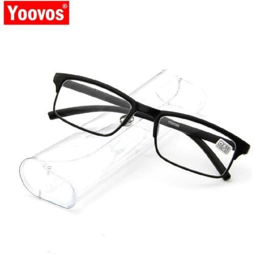 Yoovos 2021 Reading Glasses Men Classic Vintage Reading Eyeglasses For Men Eyewear Fashion Retro Okulary Simple Gafas De Mujer