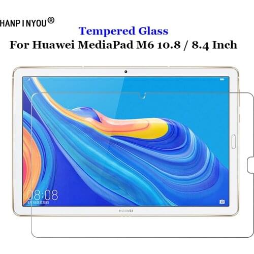 For Huawei MediaPad M6 10.8 / 8.4 Inch Tempered Glass 9H 2.5D Premium Screen Protector Film