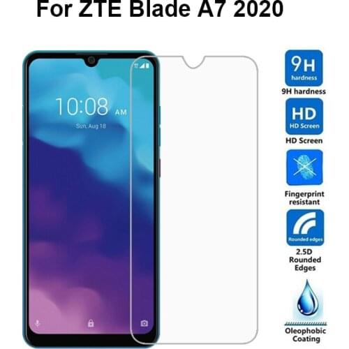2PCS Screen Protector sFor ZTE Blade A7 2020 Tempered Glass For ZTE Blade A7 2020 Phone Film For ZTE Blade A7 2020 Glass Cover