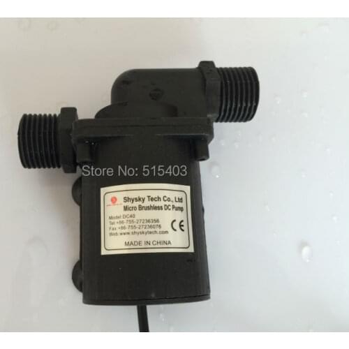 1pcs 9-24Vdc Micro Brushless DC water pump Lift 7.5M Flow 800LPH Long life Low noise Absolutely safety