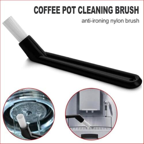 1Pcs Brush Coffee Machine Cleaning Brush Coffee Espresso Machine Brush Coffee Grime Brush PP Handle Cleaning Tools