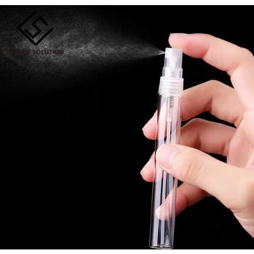 2ml 3ml 5ml Mini Plastic Spray Perfume Bottle Refillable Oil Bottles Atomizer Mini Protable Cosmetics Container