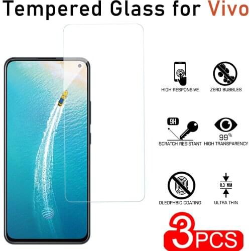 3PCS Screen Film Glass For Vivo V15 Pro V15 Glass Screen Protection For Vivo iQOO Neo3 Premium Tempered Glass