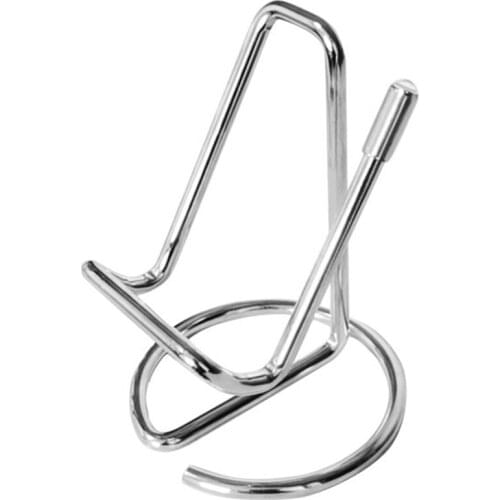 5 PCS Desk Business Card Holder, Metal Business Card Holder, Male and Female Index Card Holder