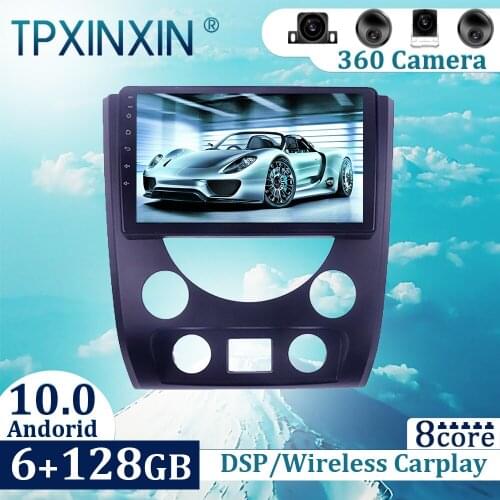 6+128GB For Ssangyong Rexton 2014-2017 Android 10 Carplay Radio Player Car GPS Navigation Head Unit Car Radio with Screen
