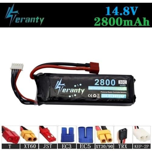 14.8V 2800mah 30C Rechargeable BATTERY 4s Lipo Battery for FT010 FT011 RC boat RC Quadcopter Helicopter Airplanes RC Car 803496