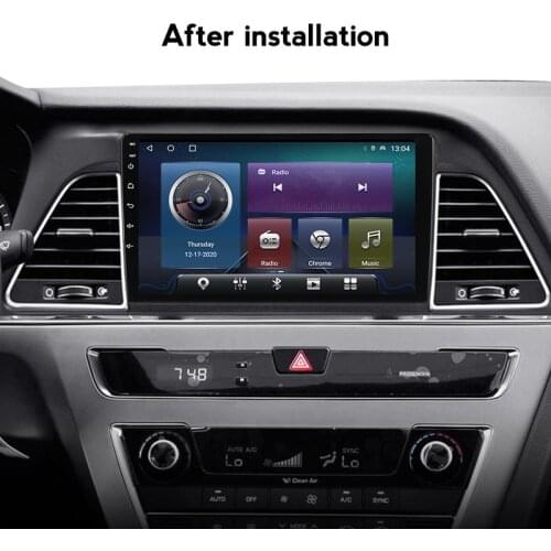 Built in Wireless Carplay AUTO Android 11 DSP RDS Car Radio For Hyundai Sonata 7 LF 9 2015 2016 2017 2018 Multimedia Video 2din