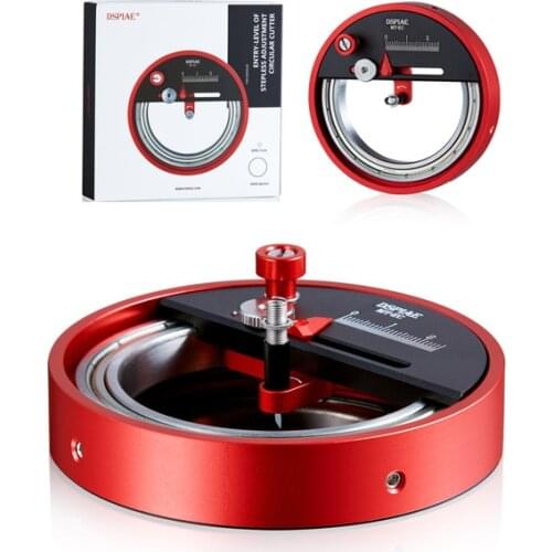 Infinitely adjustable round cutter Model enthusiast assembly tool