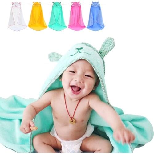 Baby Towels Kids Boy Bath Comfortable Soft Child Cotton Newborn Baby Towels kids Babies Cotton Blanket Cotton