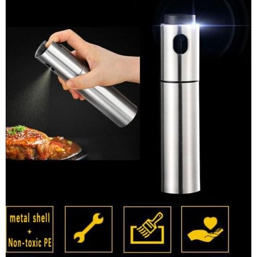 Sprayer Bottle-Dispenser Bbq-Tool Kitchen-Tools Vinegar Olive-Oil Cooking Stainless-Steel Stainless-Steel Pot Olive-Pump