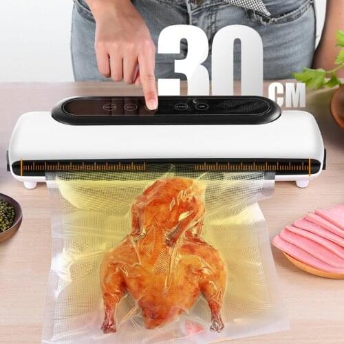 Food Vacuum Sealer Automatic Commercial Household Food Vacuum Sealer Packaging Machine Dry And Wet Plastic Sealing