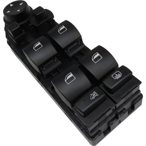 FaroeChi Left Front Door Glass Lifter WindowSwitch Mirror Switch Sun-blind For BMW E60 E61 5 series OEM 61316951919