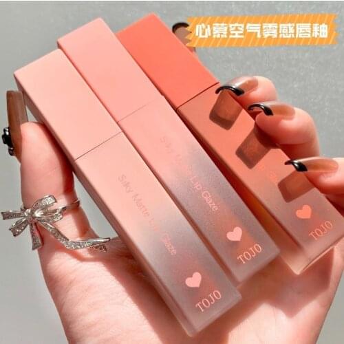 Mist Lip Glaze Lip Makeup Waterproof Long Lasting Matte + Shimmer Velvet Lipstick Lip Mud Lip Gloss Beauty Cosmetics