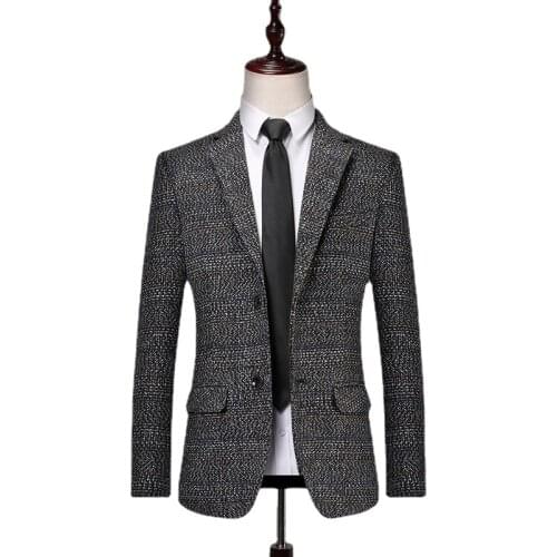 Men Banquet Party Prom Ball Slim Fit Wedding Tuxedo Suit Jackets Shawl Lapel Stage Costume Nightclub Singer Host Dancer S-3XL