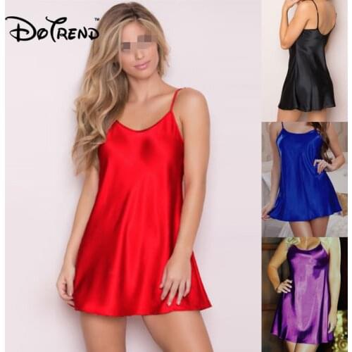 Ladies Sexy Silk Satin Night Dress Sleeveless Nighties O-neck Nightgown Plus Size Nightdress Lace Sleepwear Nightwear For Women