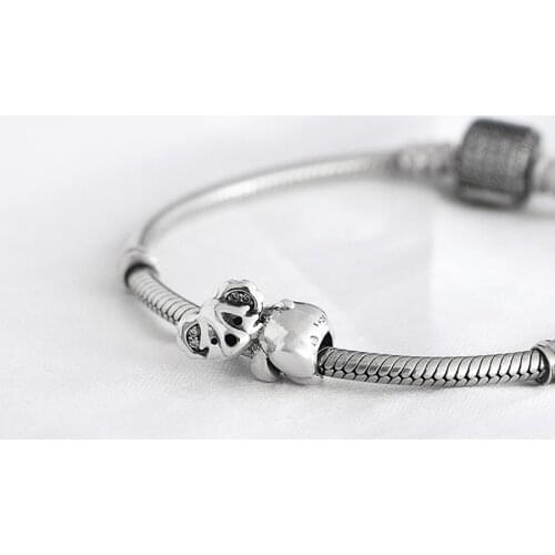 Authentic S925 Silver Vintage Koala Animal Bead Charm fit Lady Bracelet Bangle DIY Jewelry