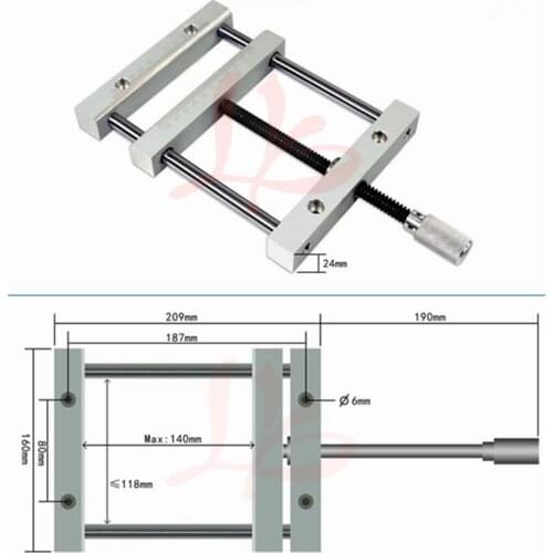 Precision Tool Vises High Fast Moving Parallel-jaw Vice Jig Tools for engraving Machine cnc router