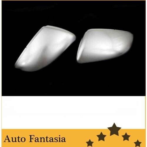 R line style silver matt chrome side mirror cap replacement for Volkswagen golf mk6-Free Shipping