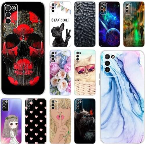 Silicone Case For Huawei Honor 9C 20S 20i 10i 8 9 10 20 30 Lite Case Phone Cover Cute Funda For Honor 30 Youth Honor20 Lite Case