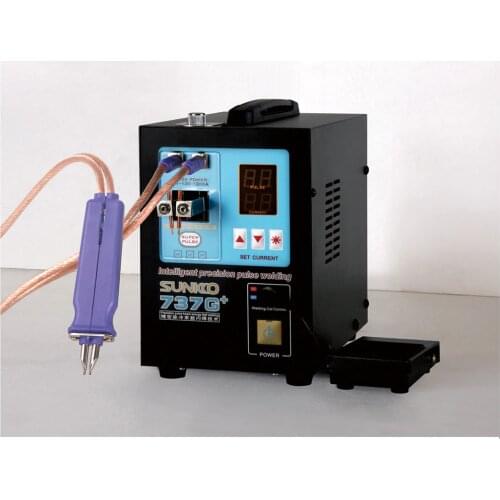 SUNKKO 737G+ Battery Spot Welder 4.3KW High Power Automatic Spot Welding Machine For 18650 Lithium Batteries Pulse Spot Welders