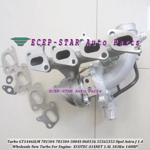 Turbo MGT14 781504 781504-0007 781504-5001S 781504-0004 781504-0001 781504-0002 E55565353 860156 For Saab MODEL 9.1 A14NET 1.4L