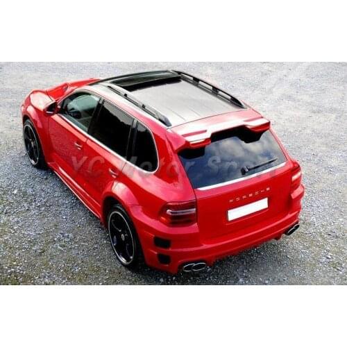 Car Accessories Carbon Fiber GTS-Style Roof Spoiler Wing Fit For 2002-2010 Cayenne 955 957 Roof Wing Car Stying