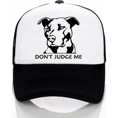 Don't Judge Me summer Men Women Baseball Cap High Quality print letter Cool Summer Baseball Mesh Net Trucker Cap Dad Hat