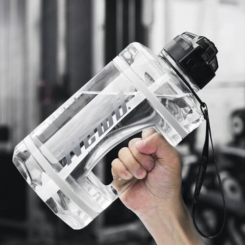 2200ml Big Water Bottle outdoor Straw Travel Sports Bottles drinking Hiking Camping big tritan bottle BPA Free
