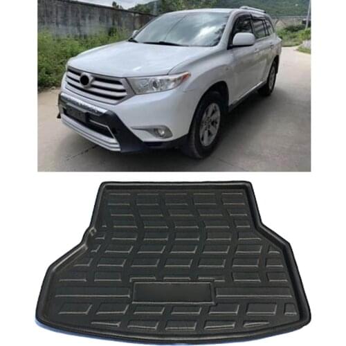 For Toyota Highlander Kluger 2009 2010 2011 2012 2013 2014 Car Rear Trunk Tray Cargo Mat Floor Protector
