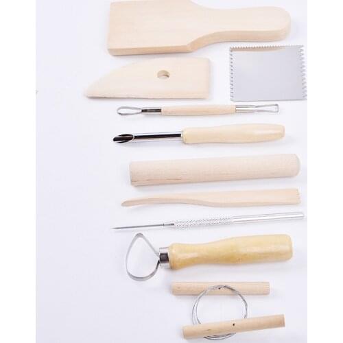 Ceramic Scraping Tools Clay Sculpting for Beginners Art Supplies Pottery Polymer Clay Sculpture Tools Clay Modeling Tool Kit