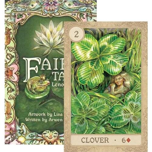 Board game Fairy Tale Lenormand cards and Guid book Deck Party Playing games Fate Divination Cards