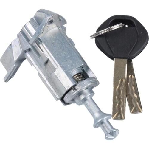 Door Lock Set with Keys , Replace Left Front Driver Side , Compatible with BMW X3 2003-2010 X5 2000-2006