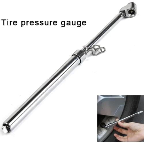 2018 New 10-150PSI Heavy Duty Straight-on Dual Head Truck Service Tire Air Pressure Gauge Tool CSL88